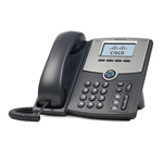 Cisco SPA-502G 1 line IP desk phone PoE no PSU